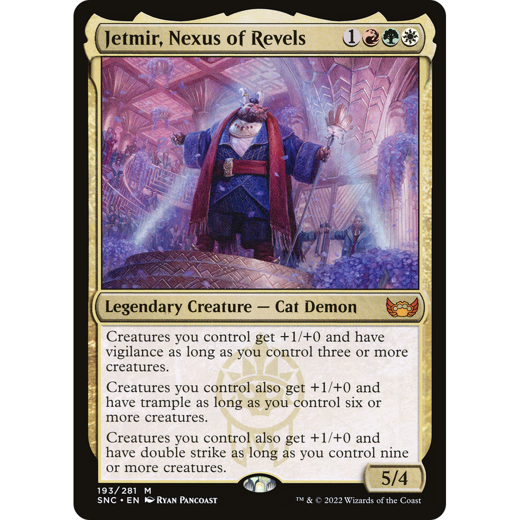 Jetmir, Nexus of Revels (SNC-193) - Streets of New Capenna