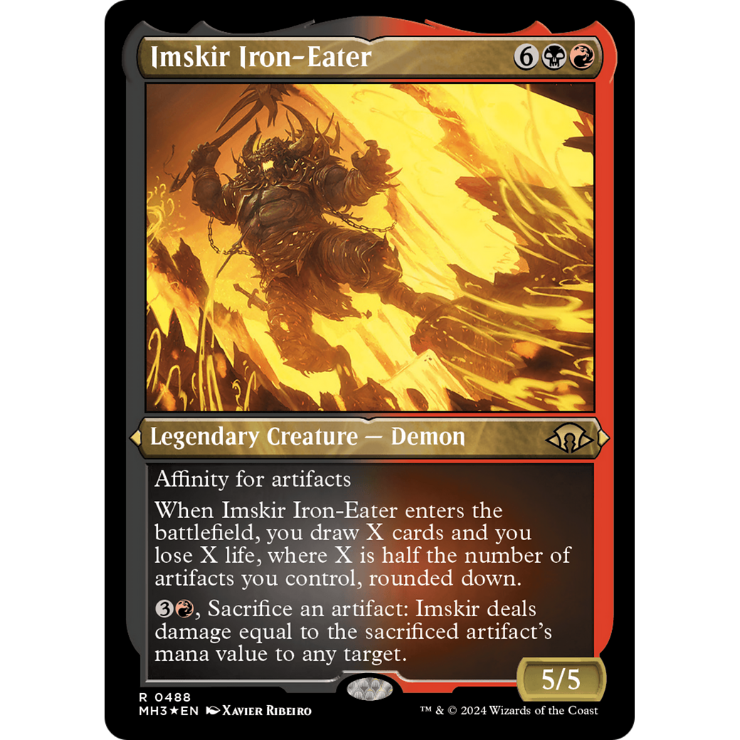 Imskir Iron-Eater (MH3-488) - Modern Horizons 3 Etched Foil