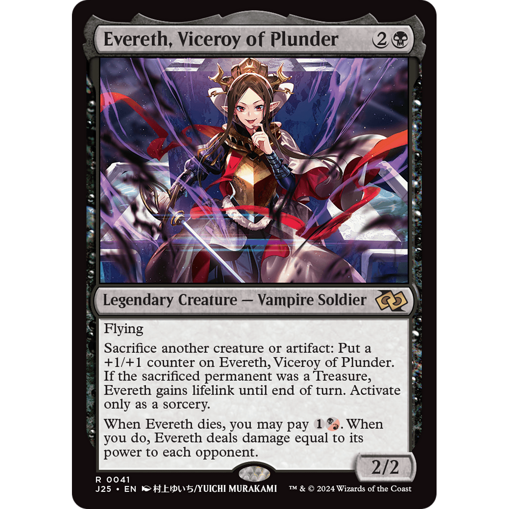 Evereth, Viceroy of Plunder (J25-041) - Foundations Jumpstart