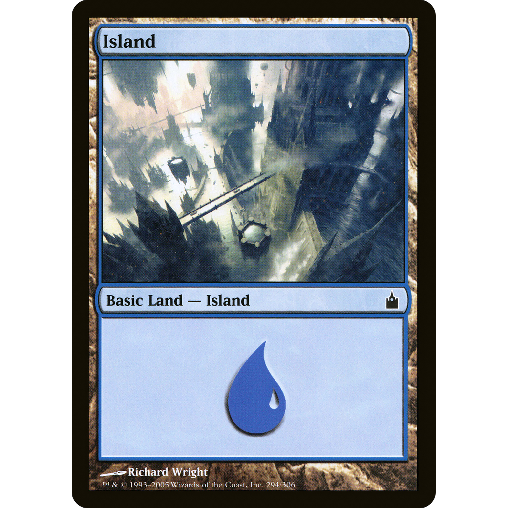 Island (294) (RAV-294) - Ravnica: City of Guilds Foil