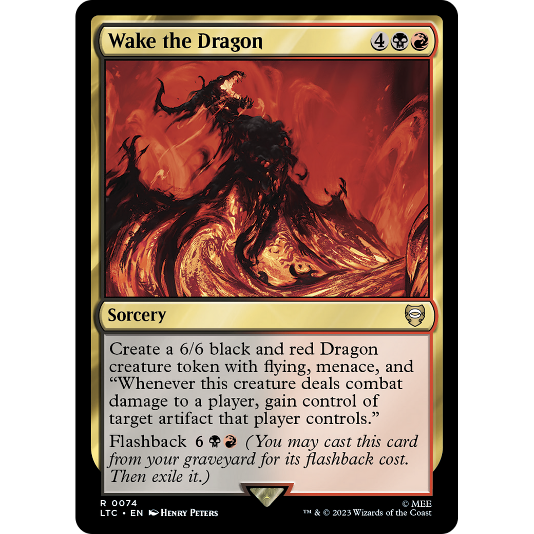 Wake the Dragon (LTC-074) - Tales of Middle-earth Commander