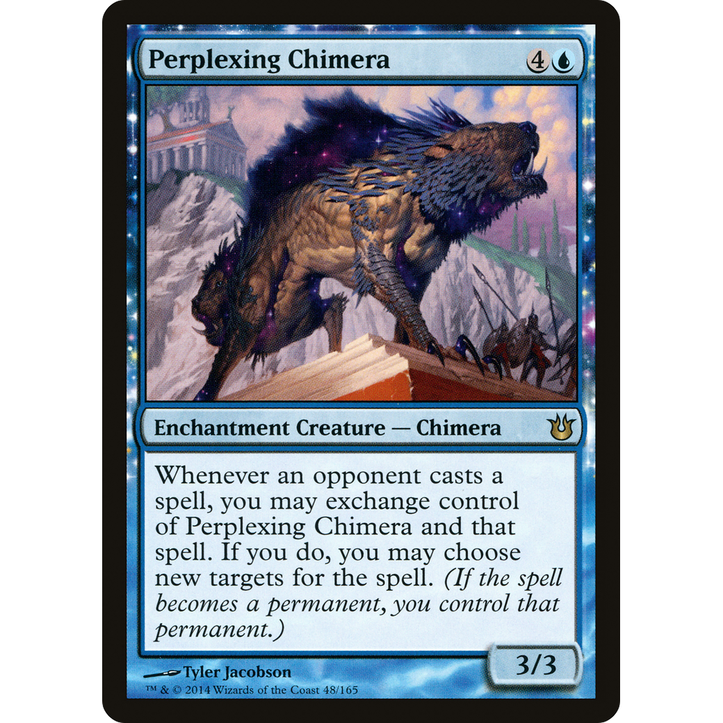 Perplexing Chimera (BNG-048) - Born of the Gods: (enchantment) Foil