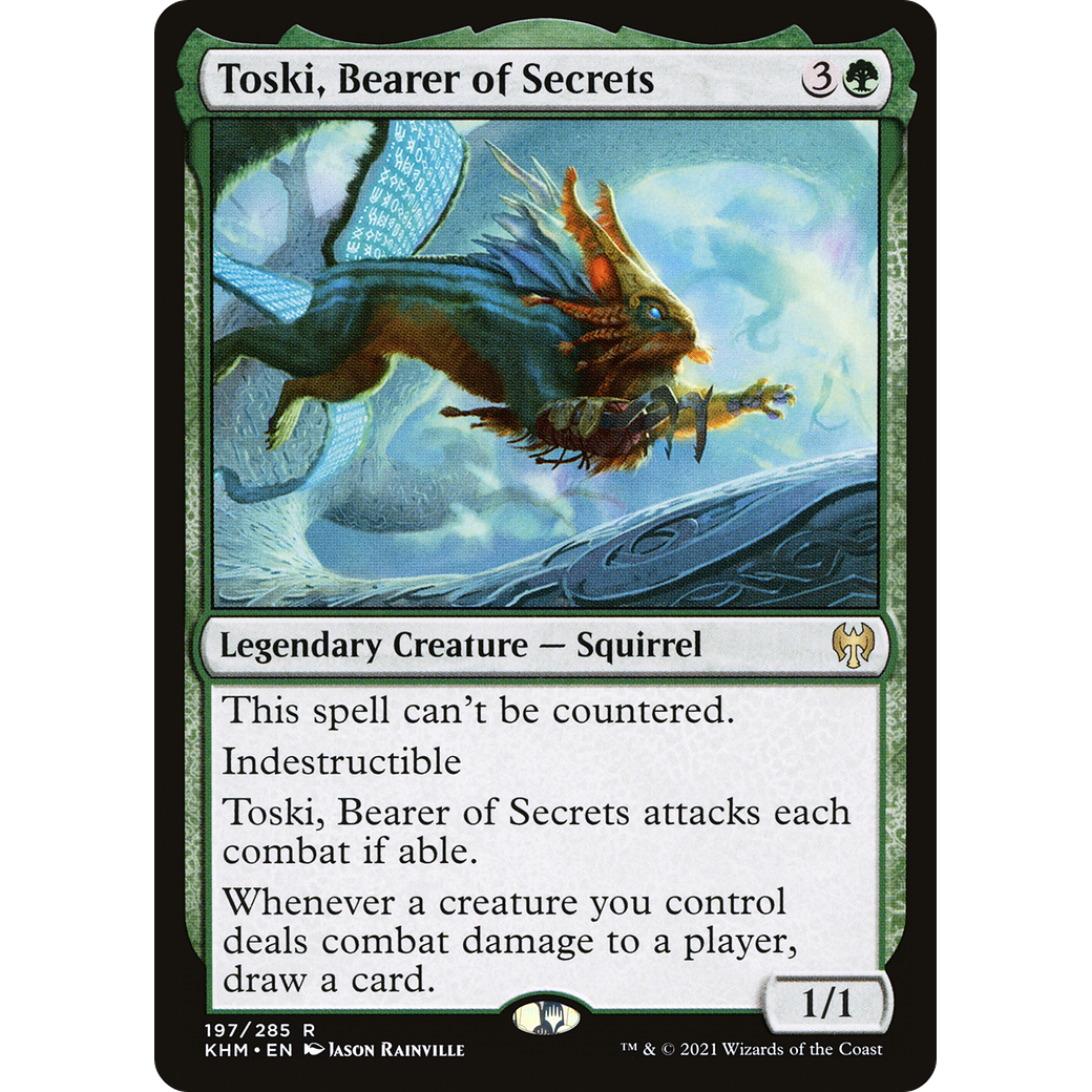 Toski, Bearer of Secrets (KHM-197) - Kaldheim