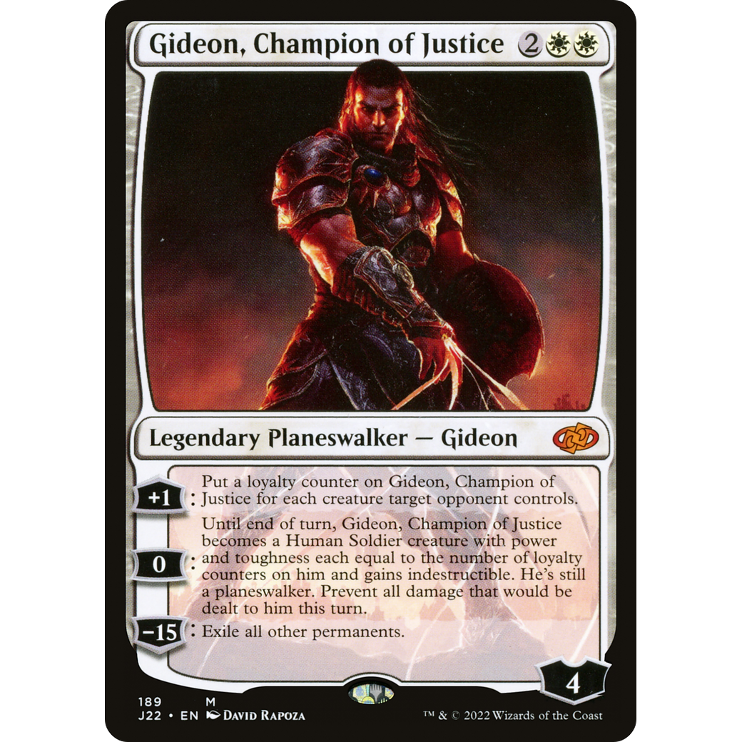 Gideon, Champion of Justice (J22-189) - Jumpstart 2022