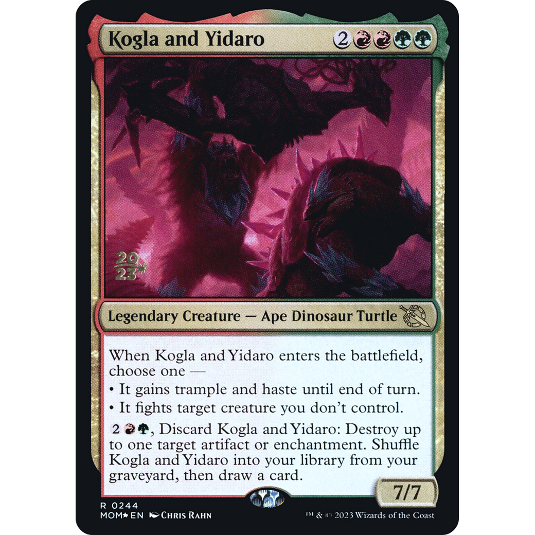 Kogla and Yidaro (PRE-244S) - March of the Machine Promos Foil