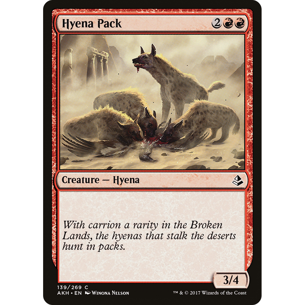 Hyena Pack (AKH-139) - Amonkhet