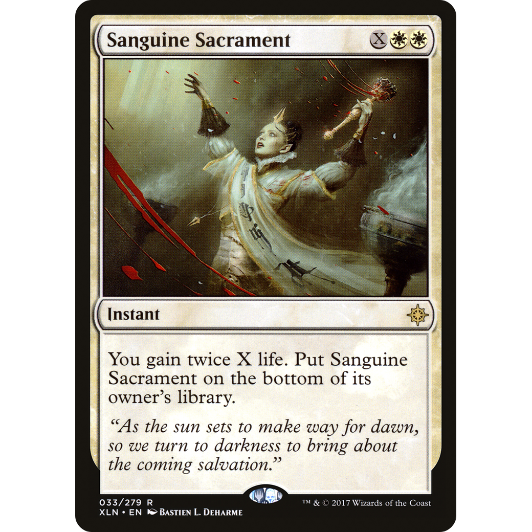 Sanguine Sacrament (XLN-033) - Ixalan