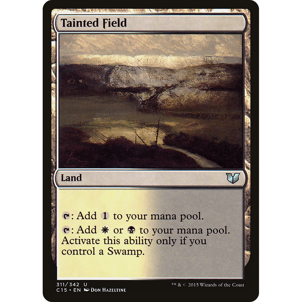 Tainted Field (C15-311) - Commander 2015