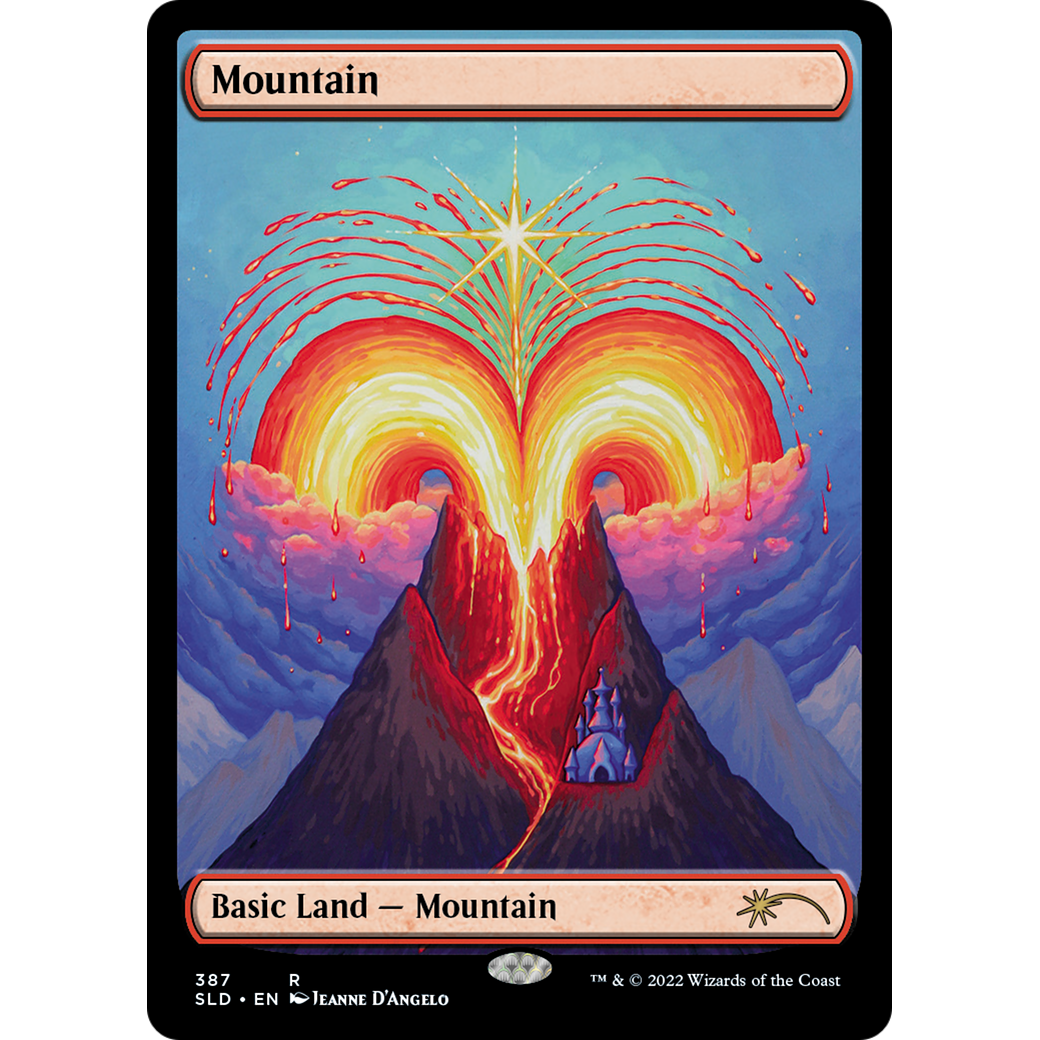 Mountain (387) (SLD-387) - Secret Lair Drop Foil