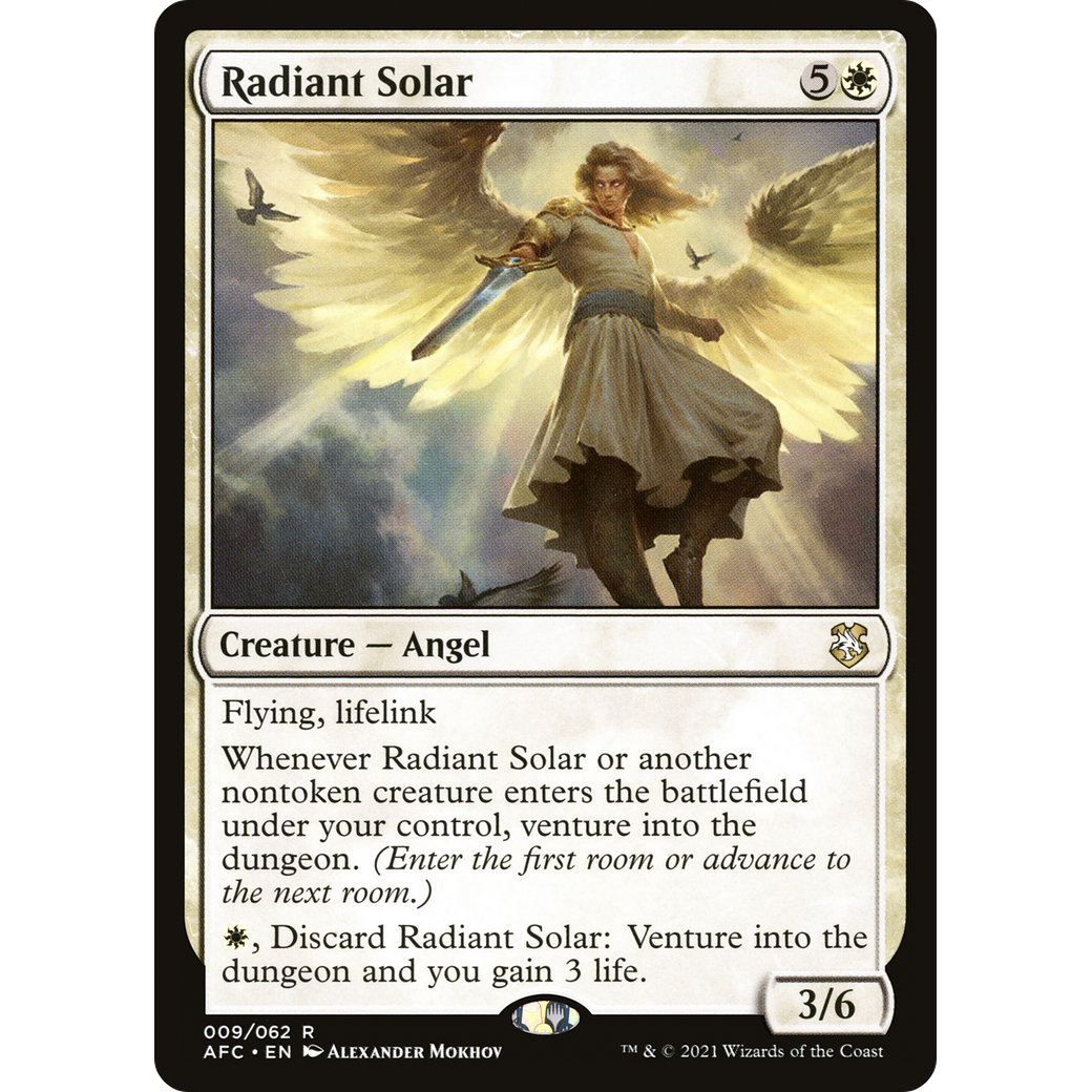 Radiant Solar (AFC-009) - Forgotten Realms Commander