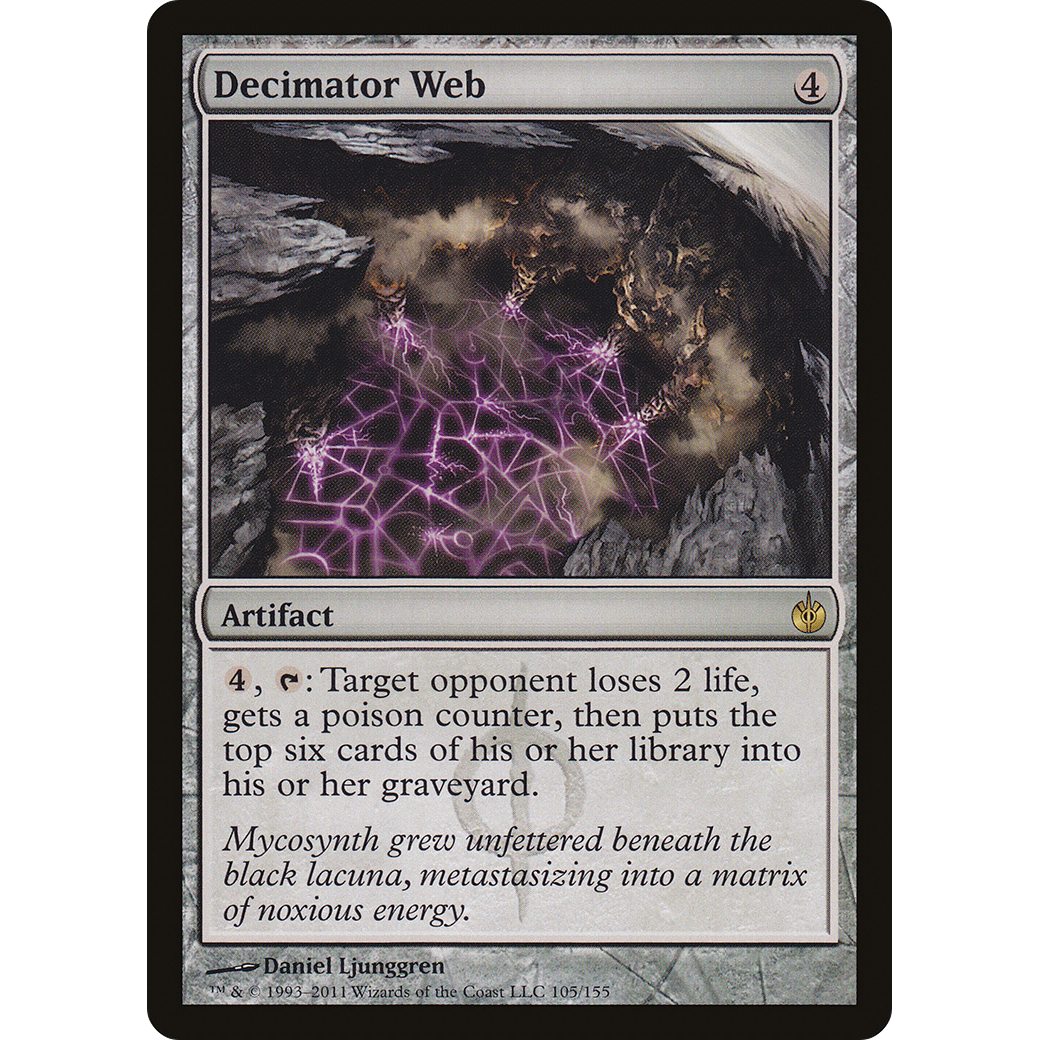 Decimator Web (MBS-105) - Mirrodin Besieged Foil
