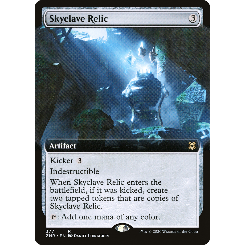 Skyclave Relic (Extended Art) (ZNR-377) - Zendikar Rising: (Extended Art)