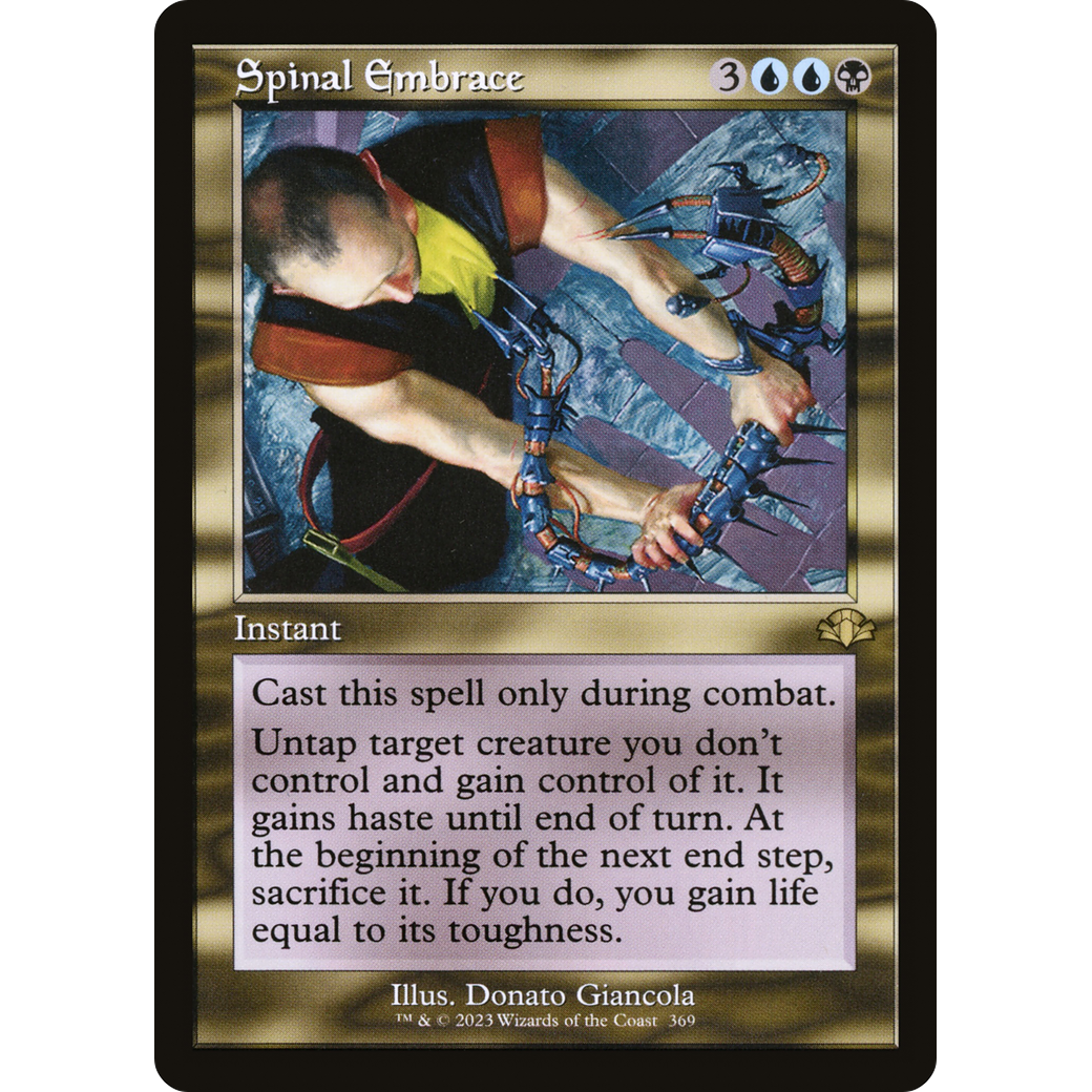 Spinal Embrace (Retro Frame) (DMR-369) - Dominaria Remastered Foil