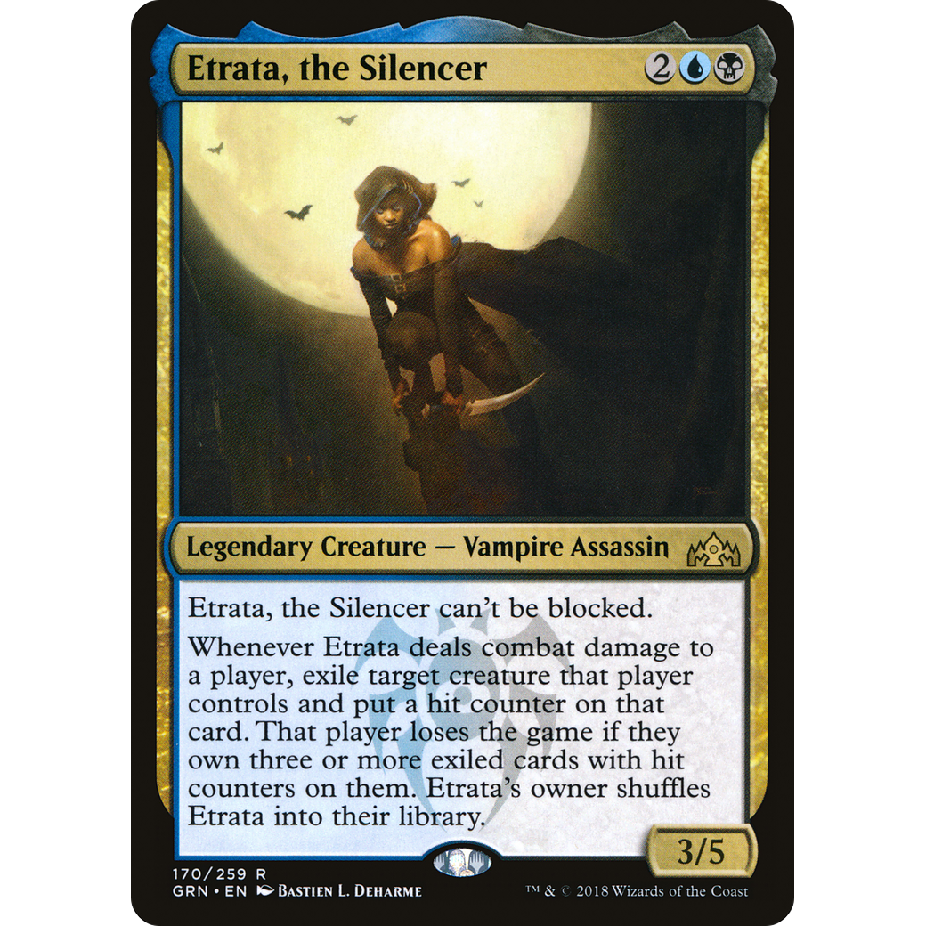 Etrata, the Silencer (GRN-170) - Guilds of Ravnica