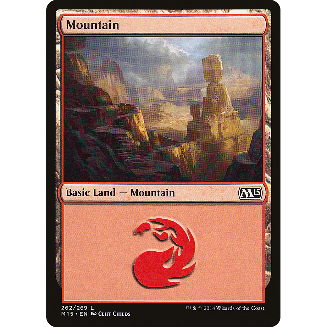 Mountain (262) (M15-262) - Magic 2015