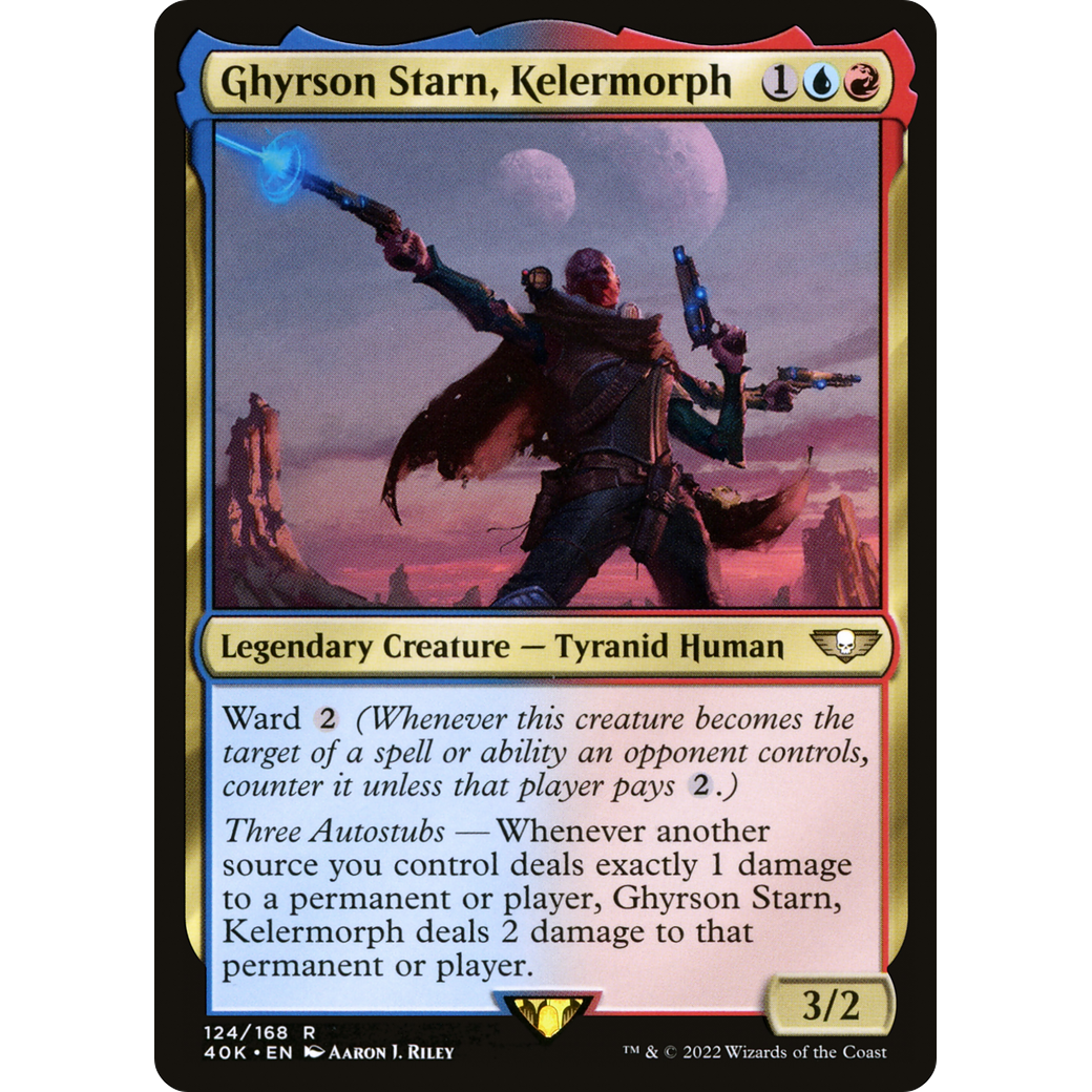 Ghyrson Starn, Kelermorph (40K-124) - Warhammer 40,000 Commander