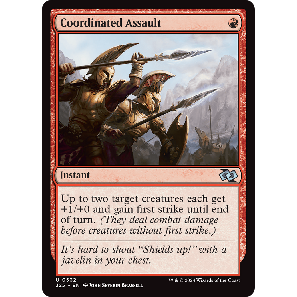 Coordinated Assault (J25-532) - Foundations Jumpstart