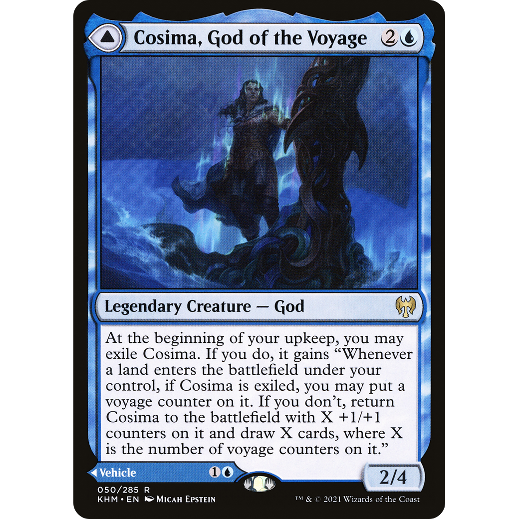 Cosima, God of the Voyage (KHM-050) - Kaldheim Foil