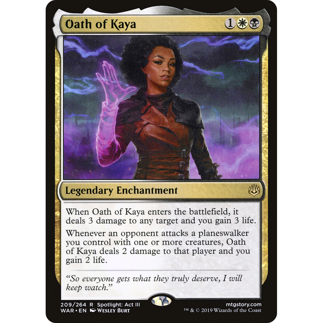 Oath of Kaya (WAR-209) - War of the Spark