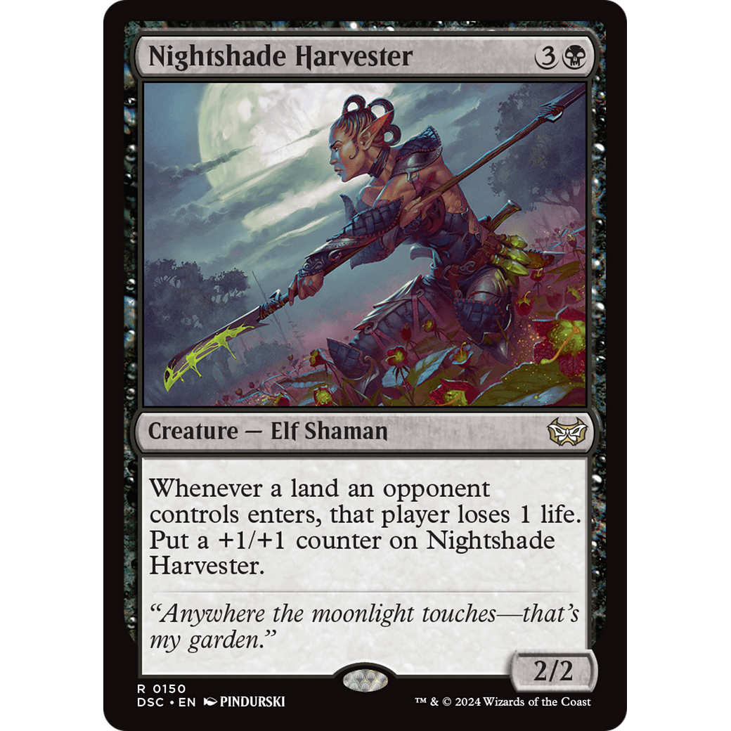 Nightshade Harvester (DSC-150) - Duskmourn: House of Horror Commander