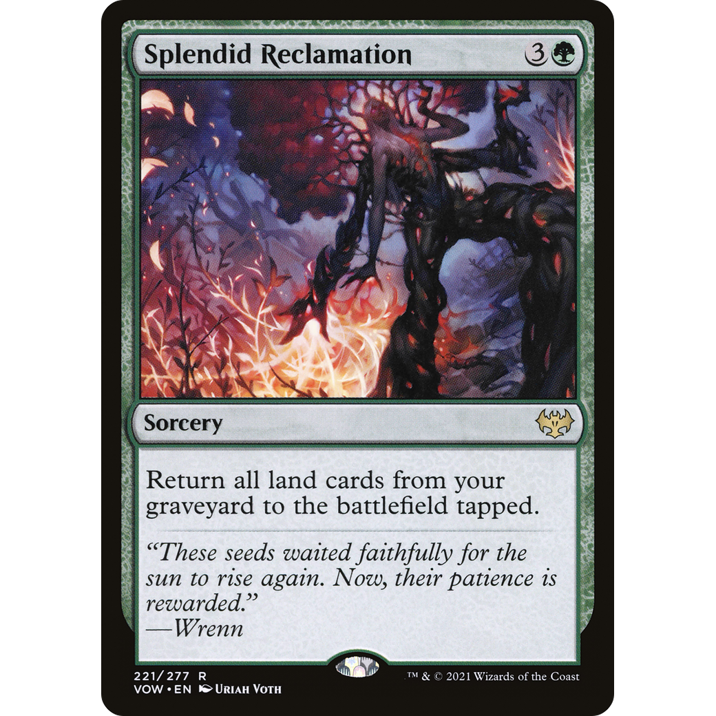Splendid Reclamation (VOW-221) - Innistrad: Crimson Vow