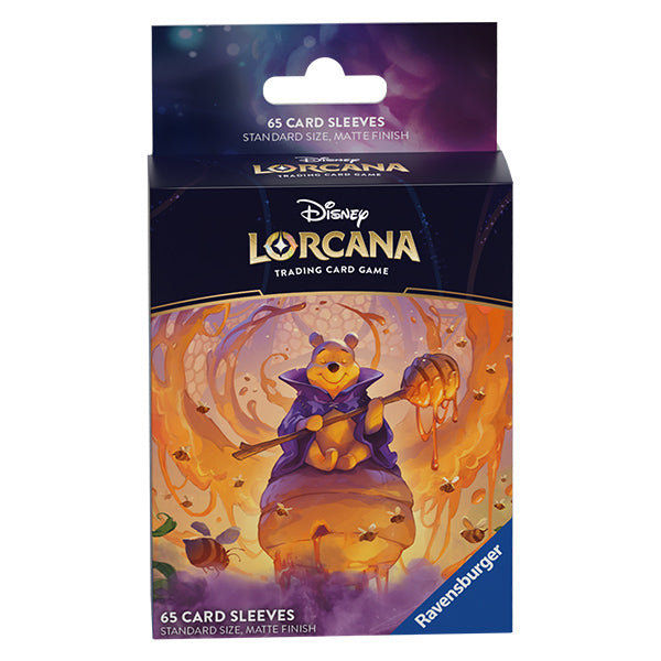 Disney Lorcana - Azurite Sea - Pooh, Hunny Wizard Sleeves (65ct) (Pre-Order) (Expected 11/15/24)