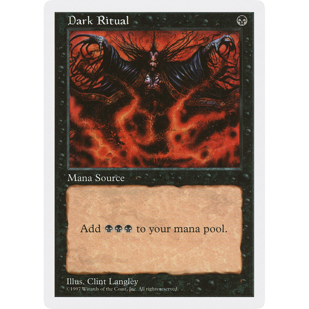 Dark Ritual (5ED-) - Fifth Edition