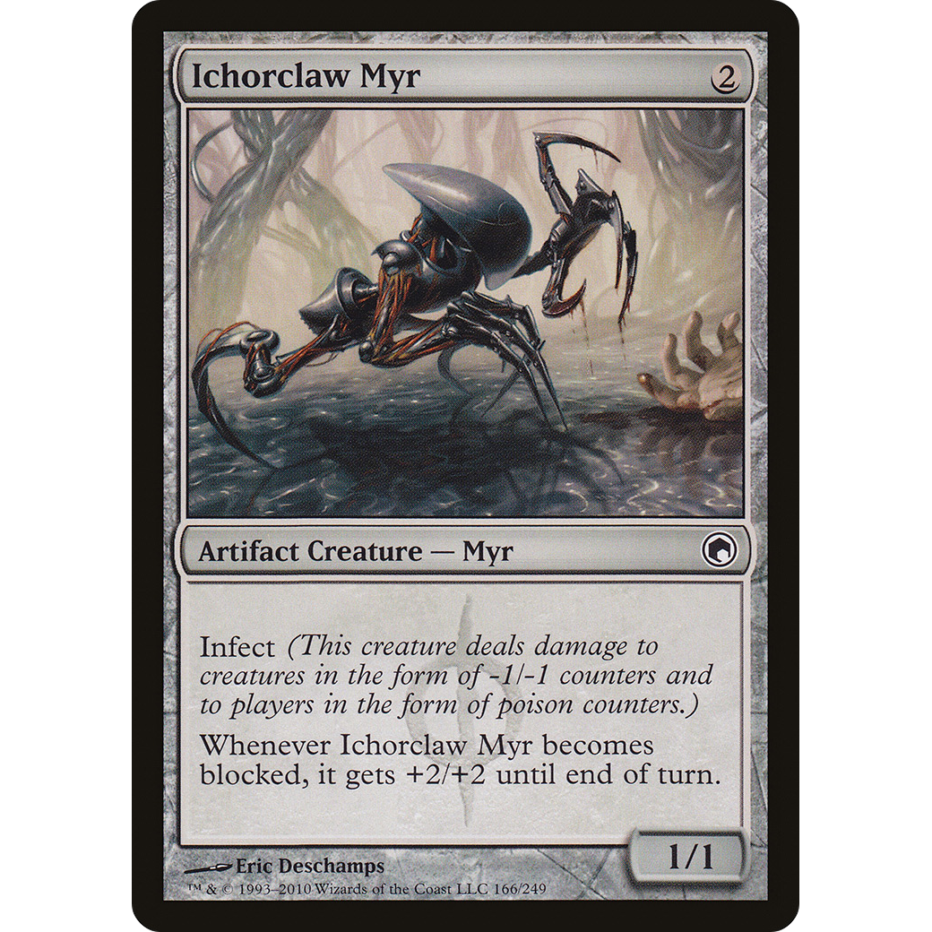 Ichorclaw Myr (SOM-166) - Scars of Mirrodin Foil