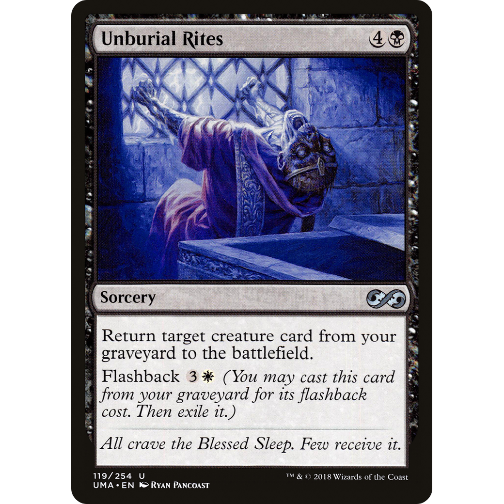 Unburial Rites (UMA-119) - Ultimate Masters