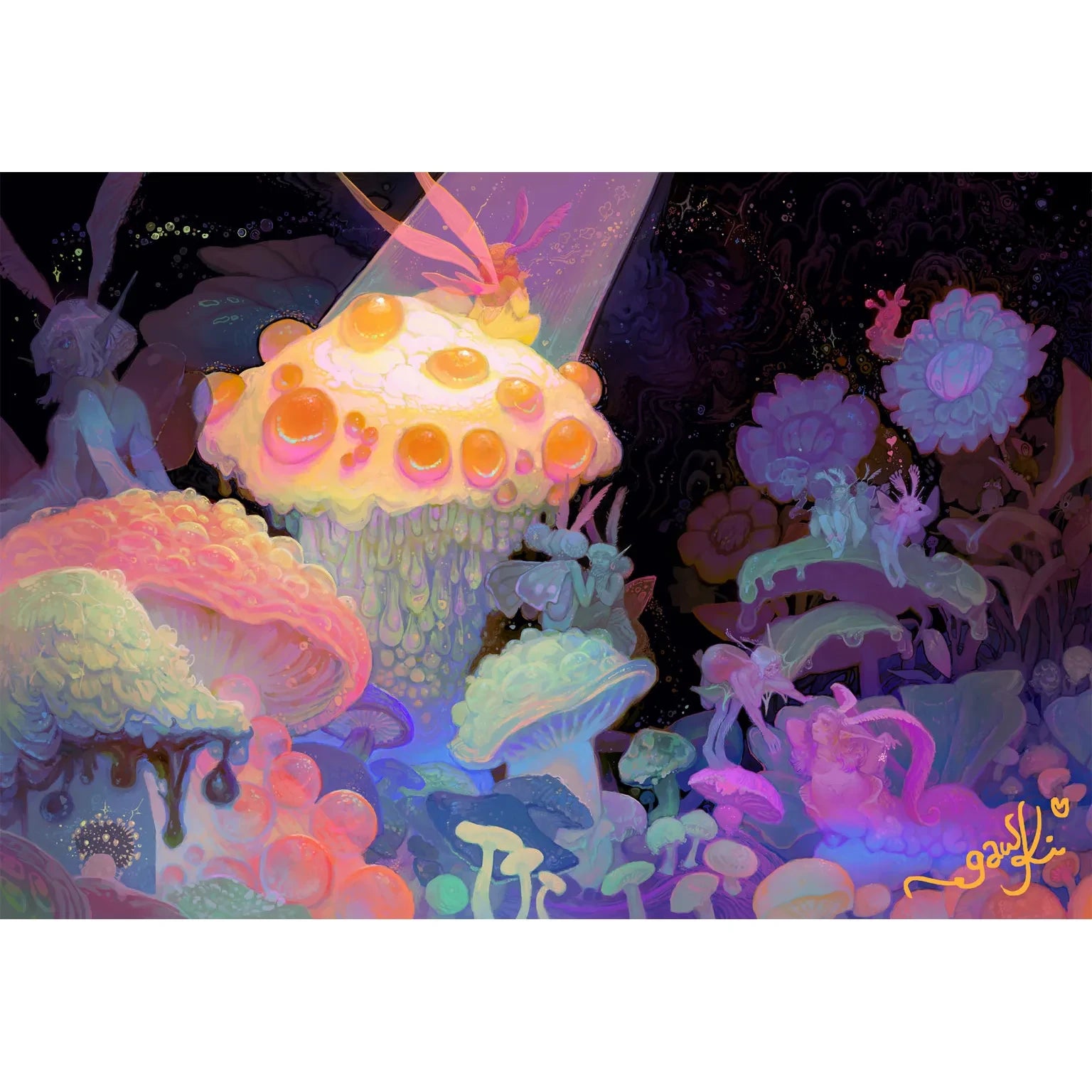 Artist Series: Gawki - Fairy Alcove '23 Playmat