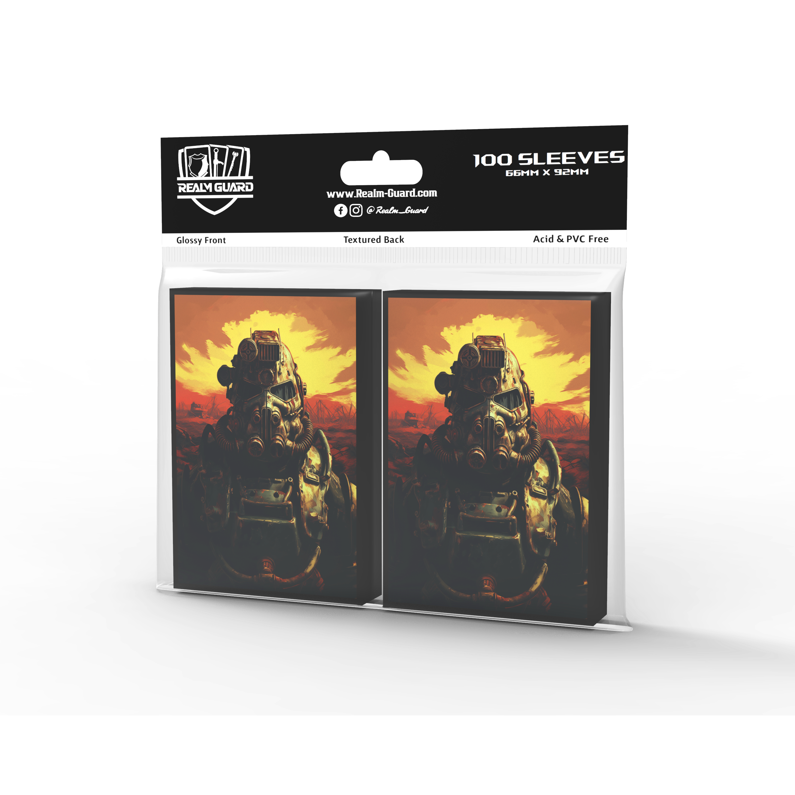 Realm Guard: Art Sleeves - Fallout Armor