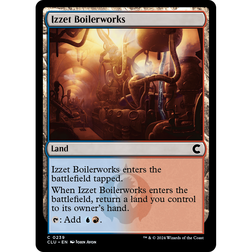 Izzet Boilerworks (CLU-239) - Ravnica: Clue Edition