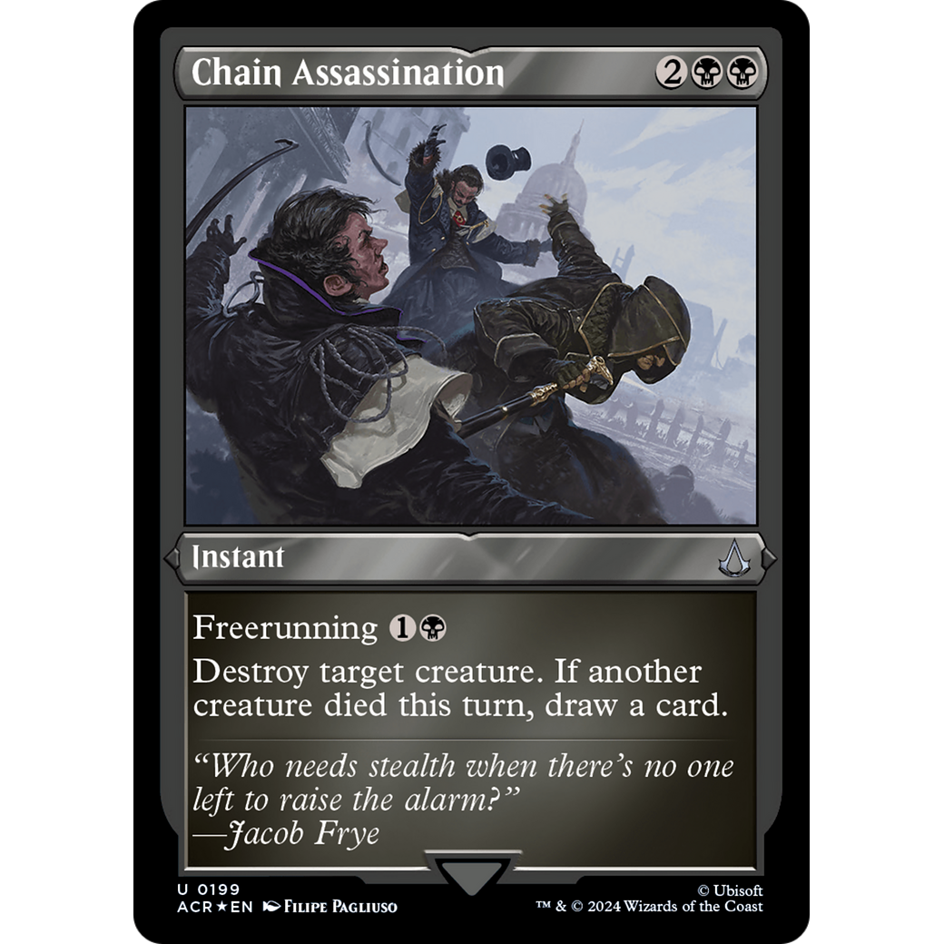 Chain Assassination (ACR-199) - Assassin's Creed Etched Foil