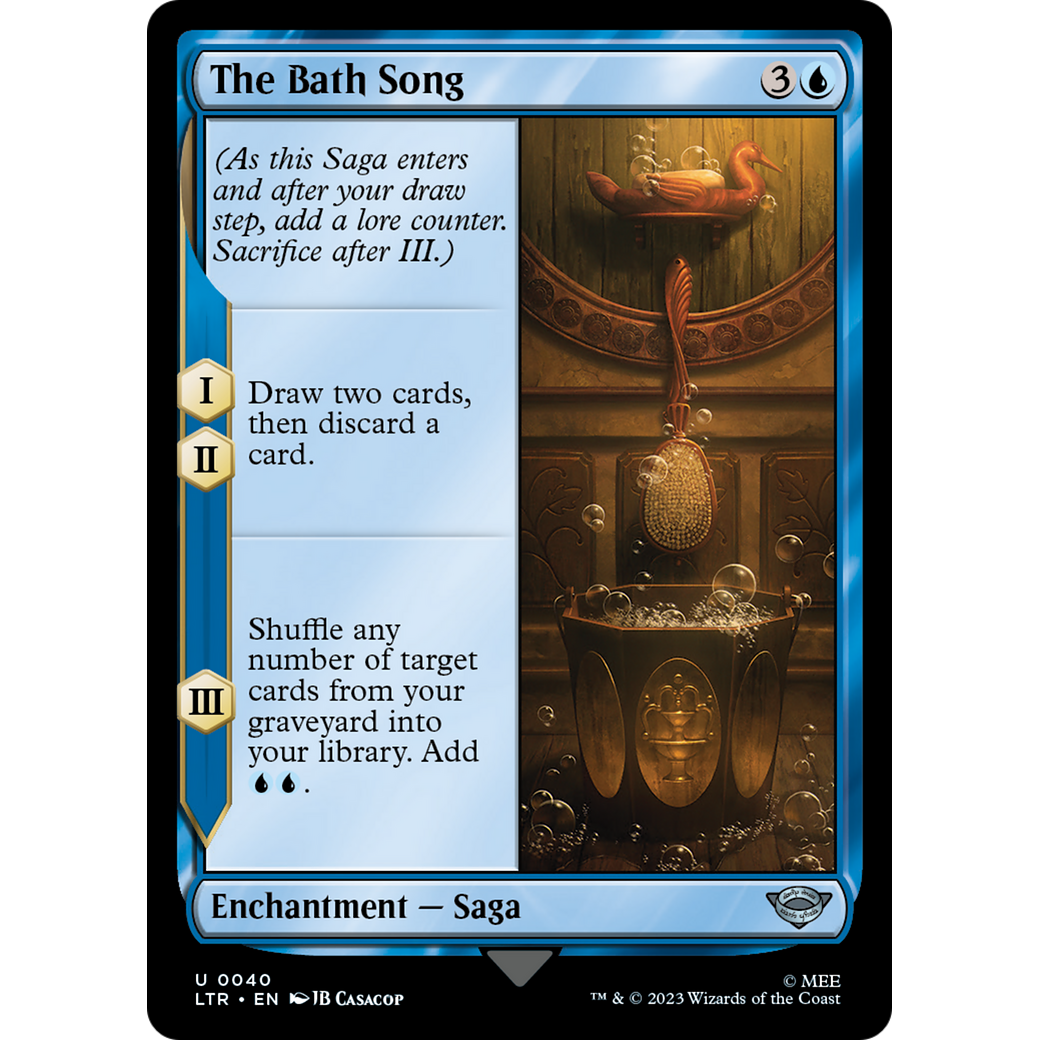 The Bath Song (LTR-040) - The Lord of the Rings: Tales of Middle-earth
