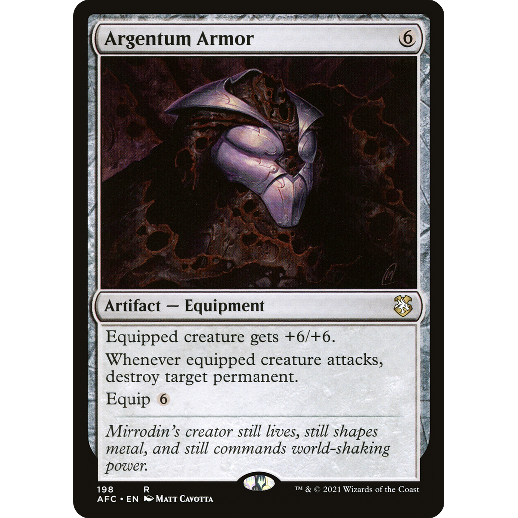 Argentum Armor (AFC-198) - Forgotten Realms Commander