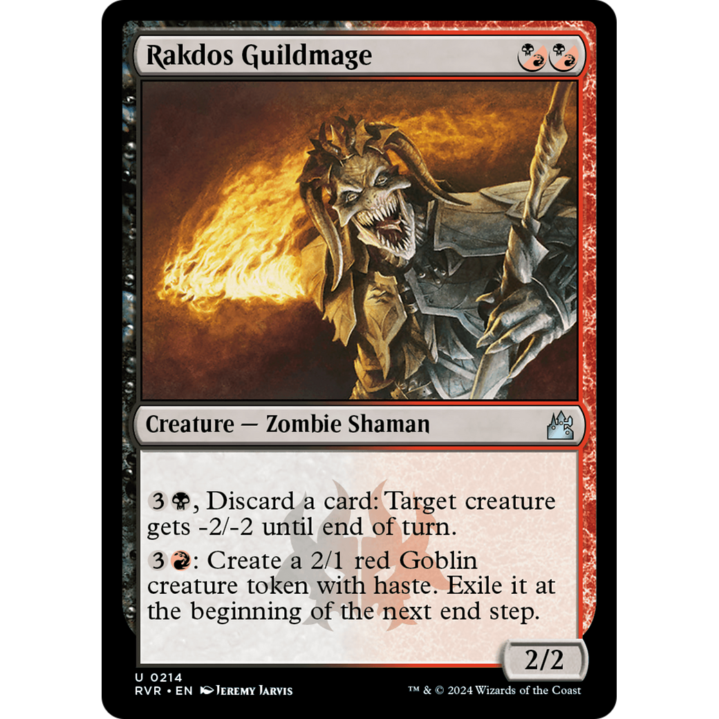 Rakdos Guildmage (RVR-214) - Ravnica Remastered
