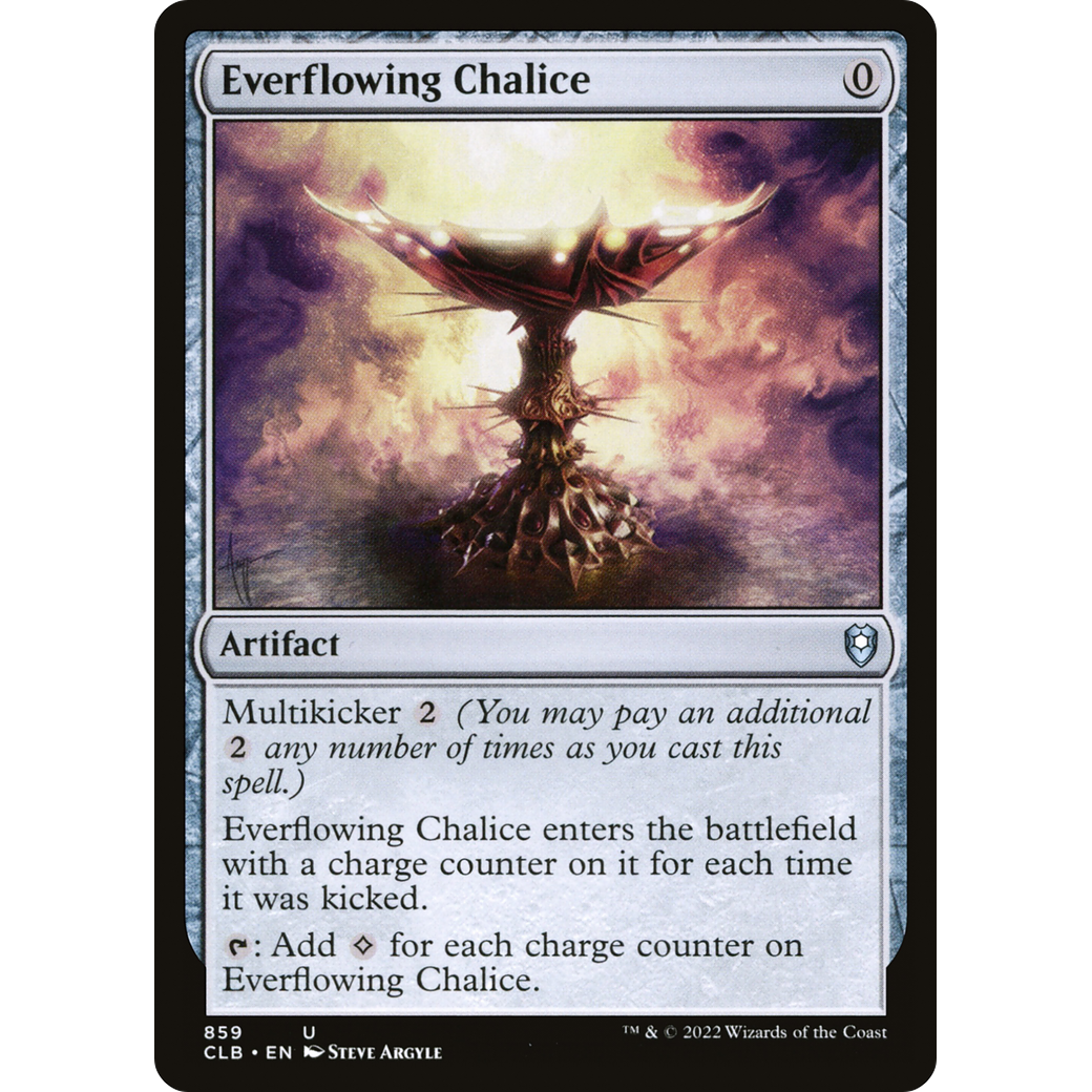 Everflowing Chalice (CLB-859) - Commander Legends: Battle for Baldur's Gate