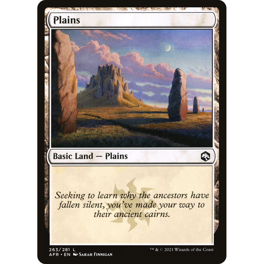 Plains (263) (AFR-263) - Adventures in the Forgotten Realms