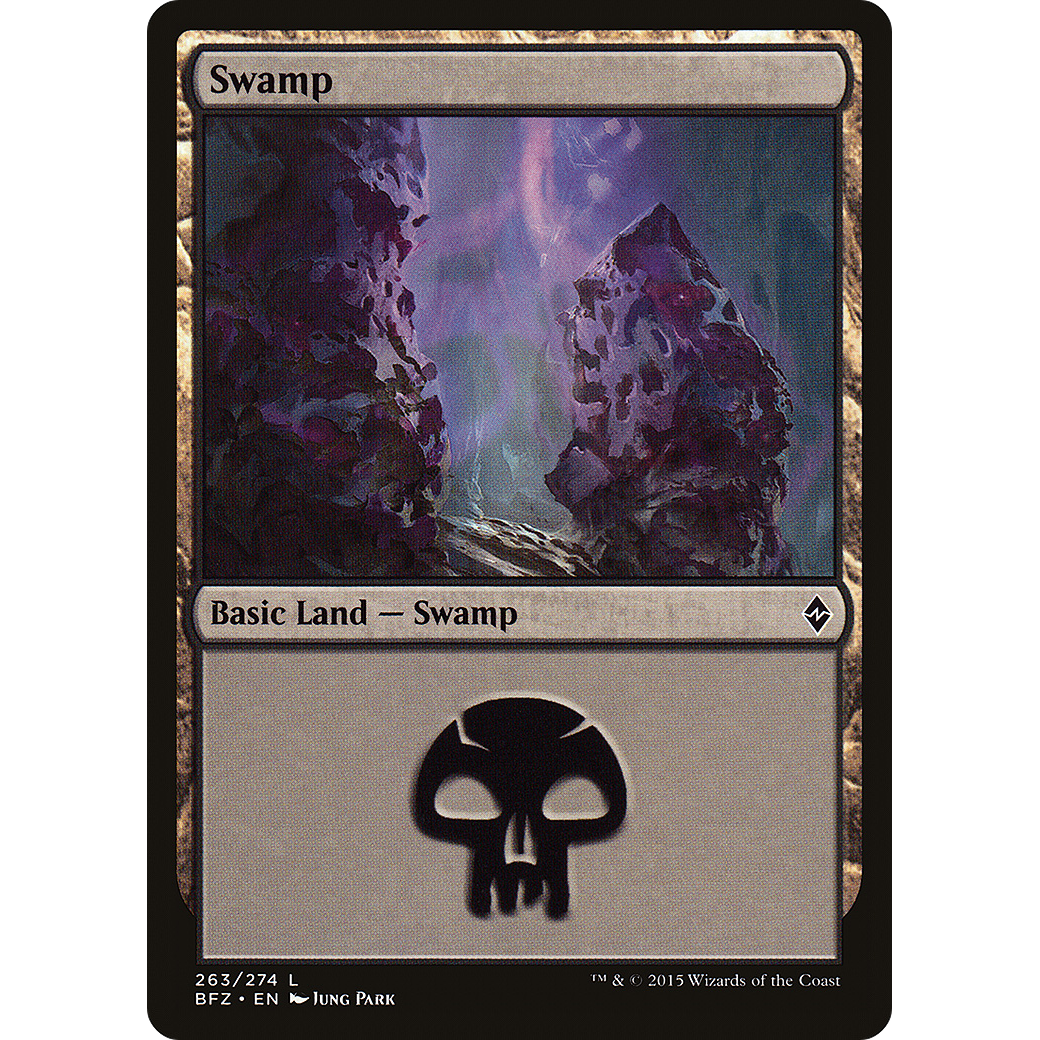 Swamp (263) (BFZ-263) - Battle for Zendikar