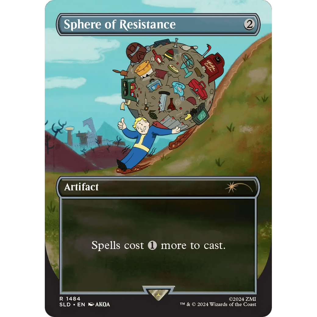 Sphere of Resistance (SLD-1484) - Secret Lair Drop (Borderless)