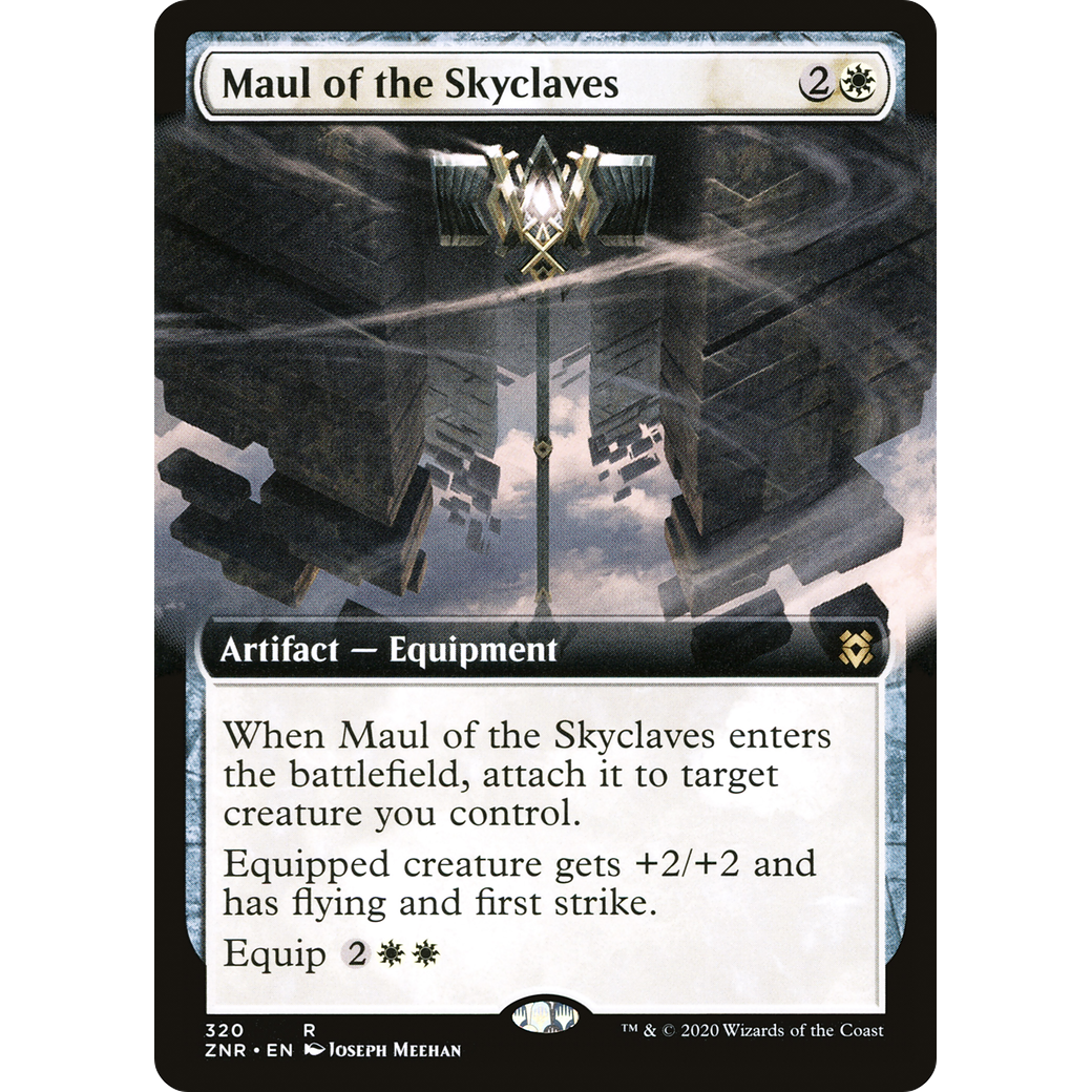 Maul of the Skyclaves (Extended Art) (ZNR-320) - Zendikar Rising: (Extended Art) Foil