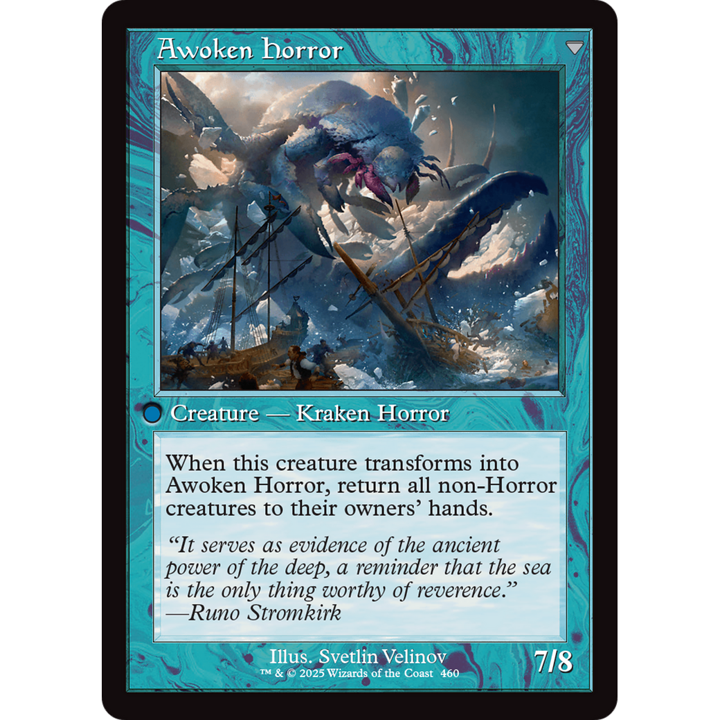 Thing in the Ice // Awoken Horror (INR-460) - Innistrad Remastered Foil