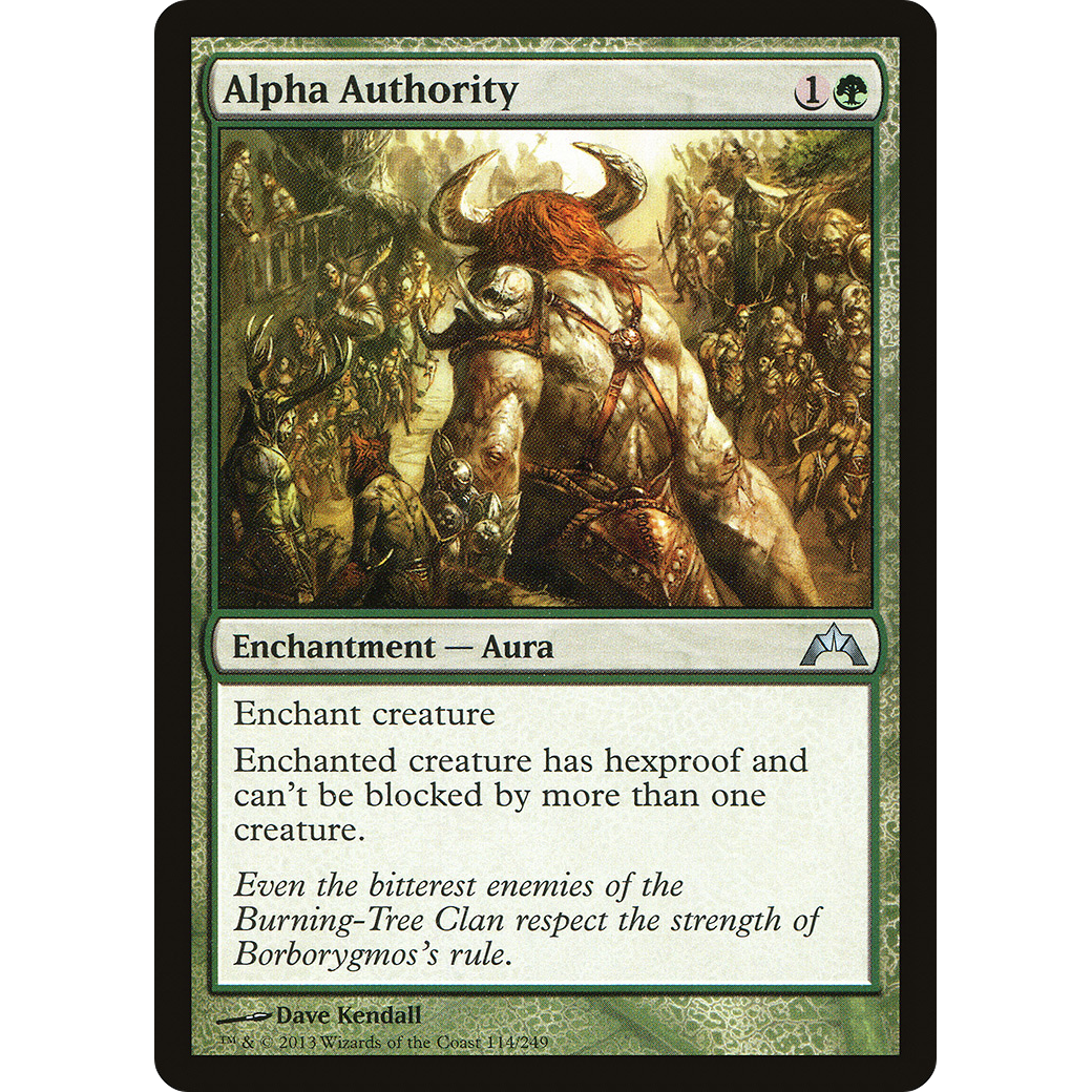 Alpha Authority (GTC-114) - Gatecrash Foil
