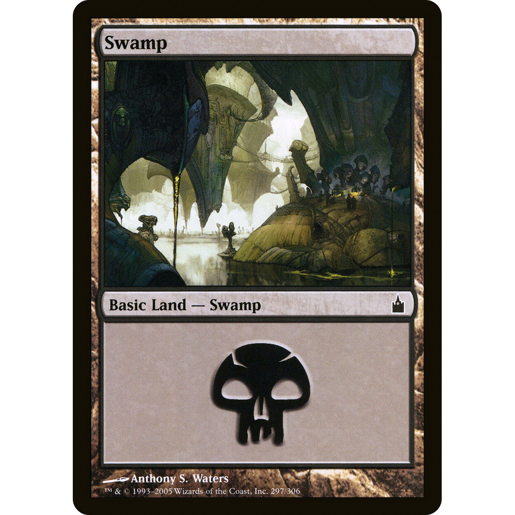 Swamp (297) (RAV-297) - Ravnica: City of Guilds Foil