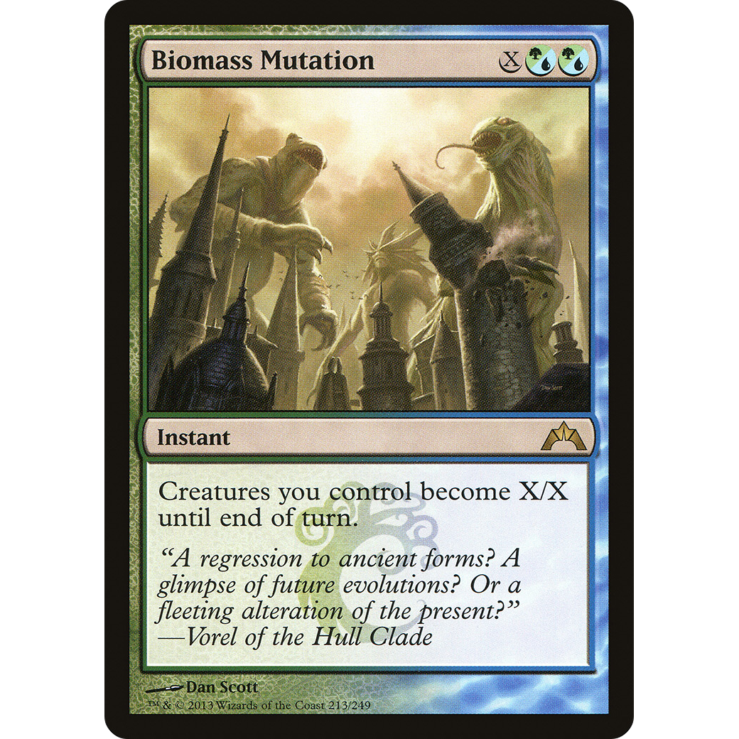 Biomass Mutation (GTC-213) - Gatecrash Foil