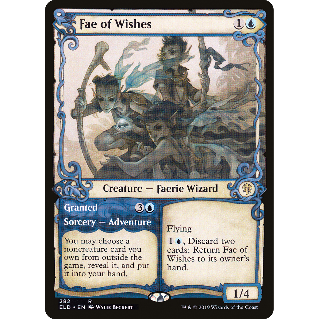 Fae of Wishes (Showcase) (ELD-282) - Throne of Eldraine: (Showcase)