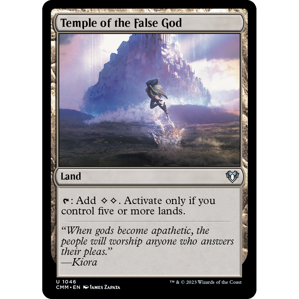 Temple of the False God (CMM-1046) - Commander Masters