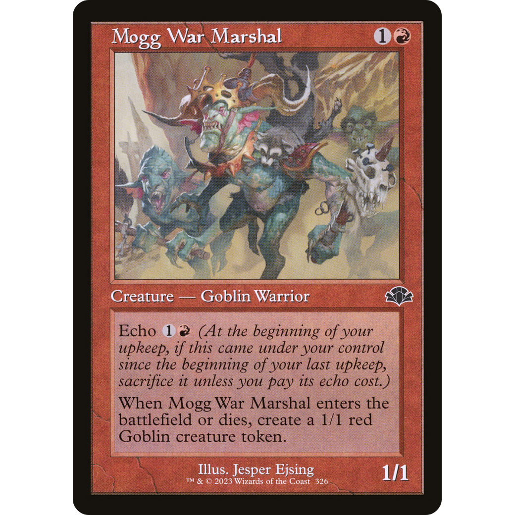 Mogg War Marshal (Retro Frame) (DMR-326) - Dominaria Remastered