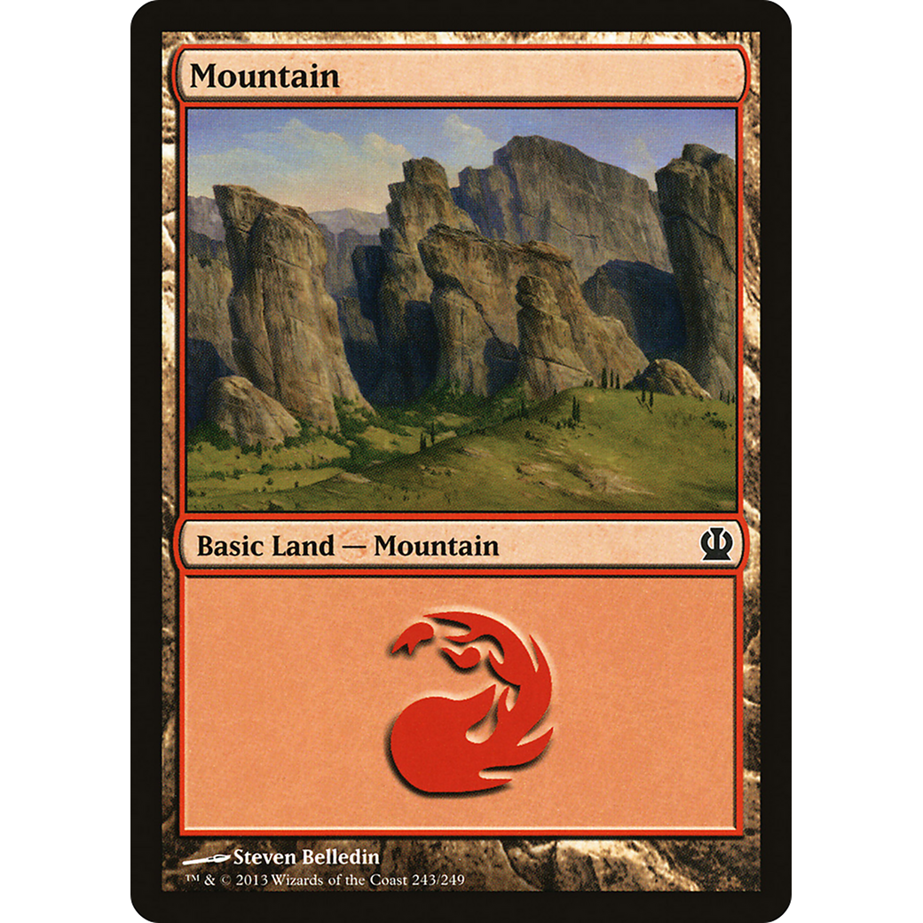 Mountain (243) (THS-243) - Theros