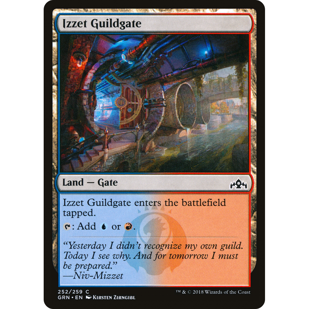 Izzet Guildgate (252) (GRN-252) - Guilds of Ravnica